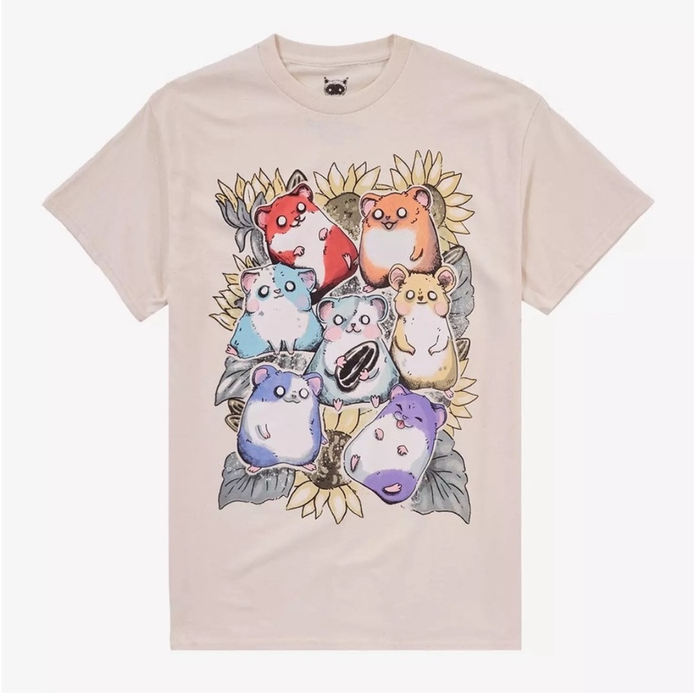 Cute Hamster Graphic T-Shirt